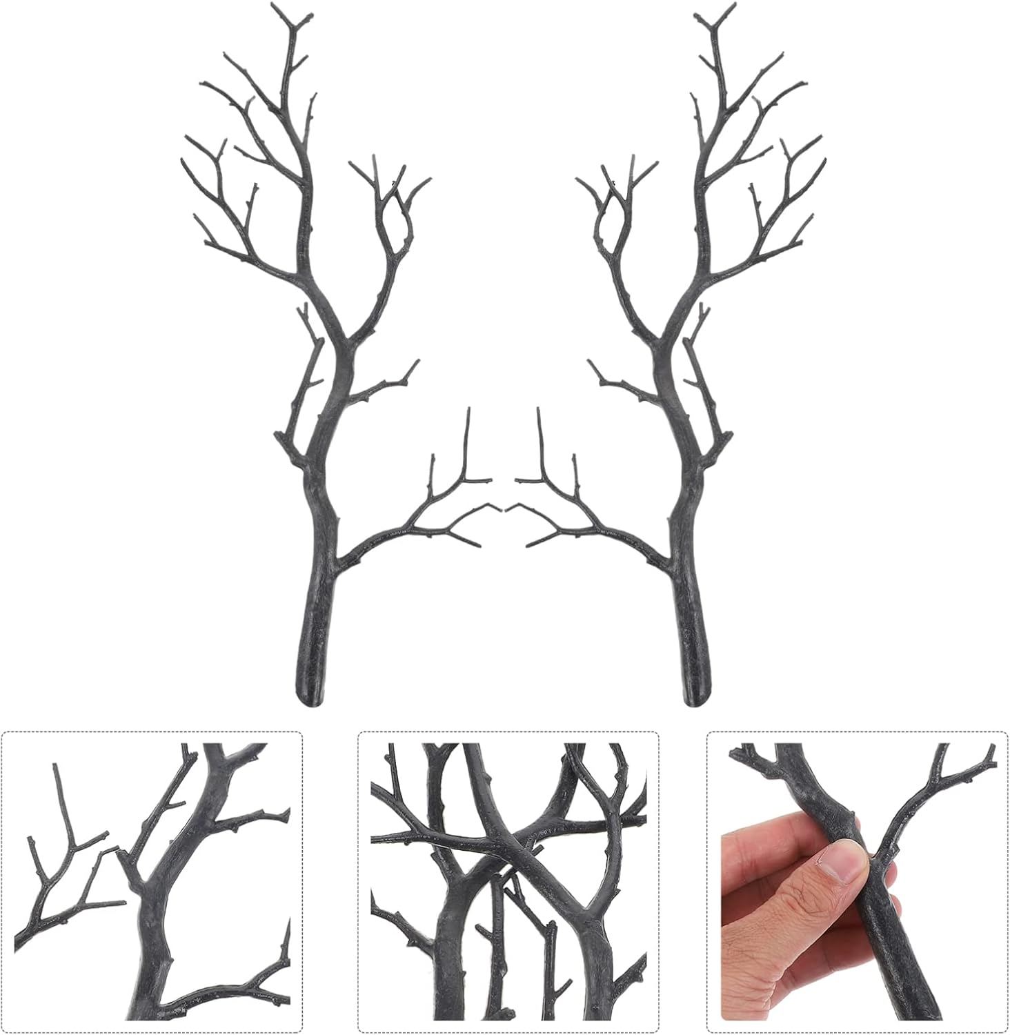 Artificial Twigs Curly Willow Branches 2pcs DIY Decor
