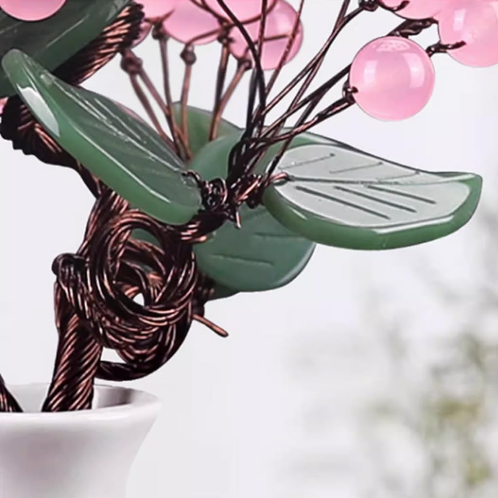 Artificial Jade Tree Decor Entrance Home Office Gift