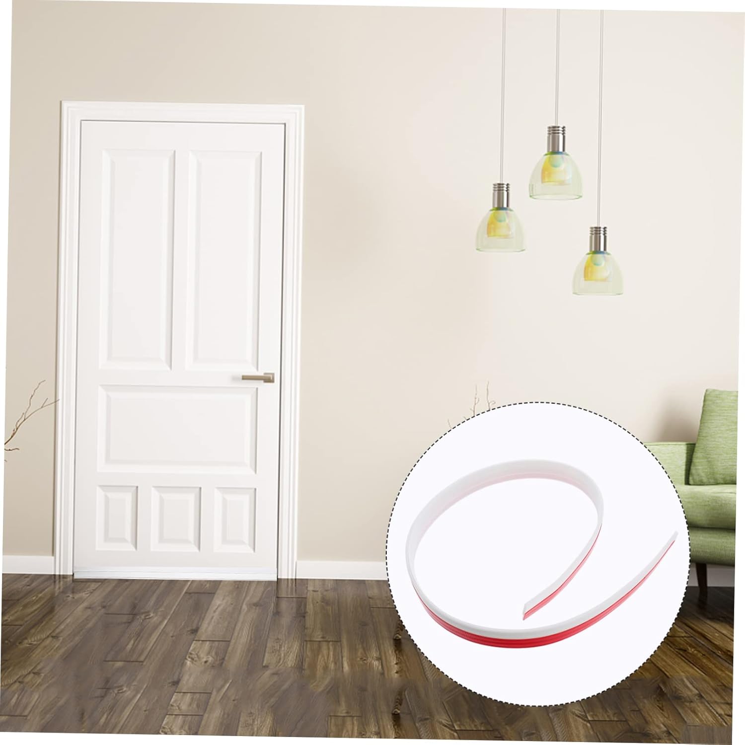 STOBOK 1 Piece Door Bottom Seal Strip for Soundproofing and Insulation