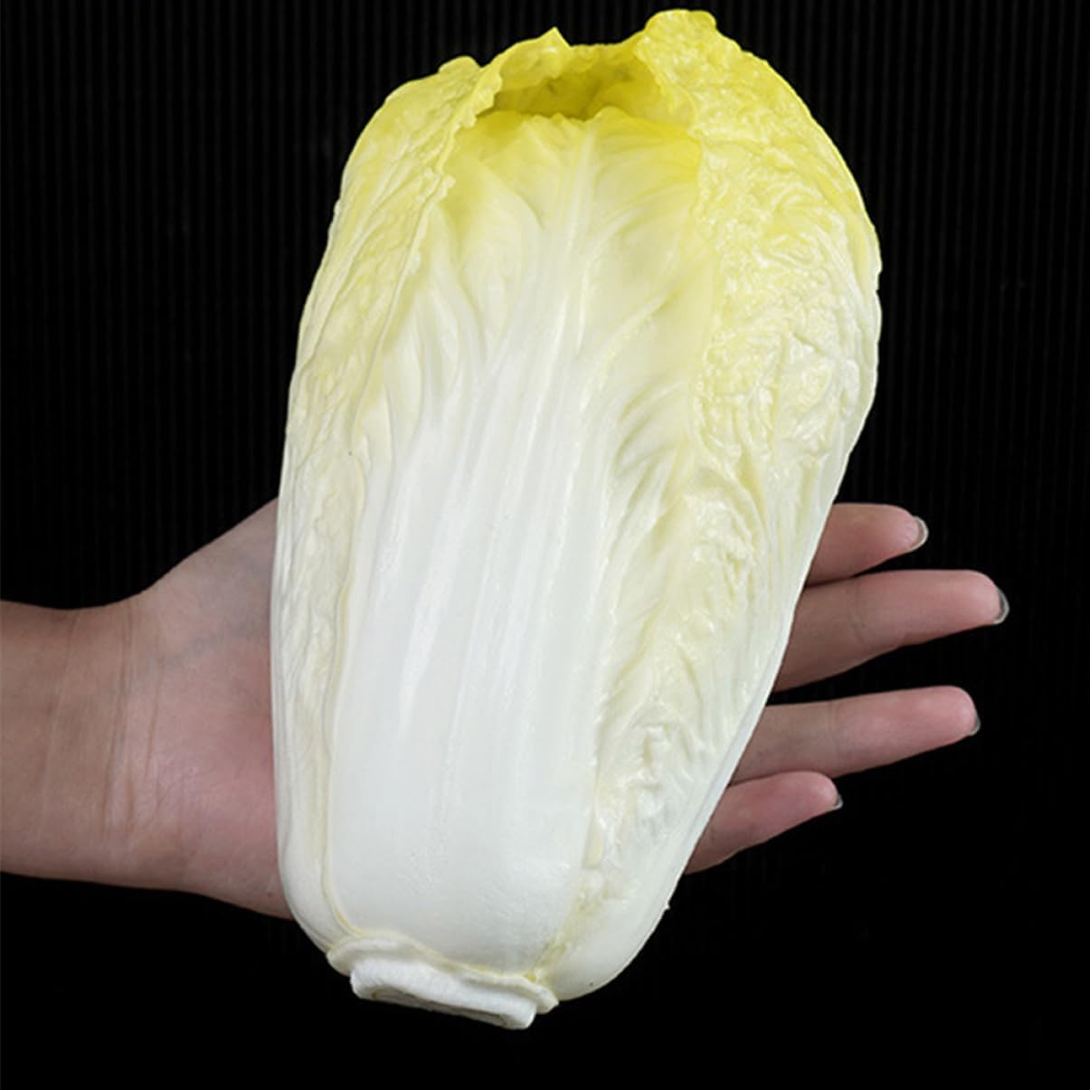 Happyyami Artificial Vegetables Realistic Chinese Cabbage Decor