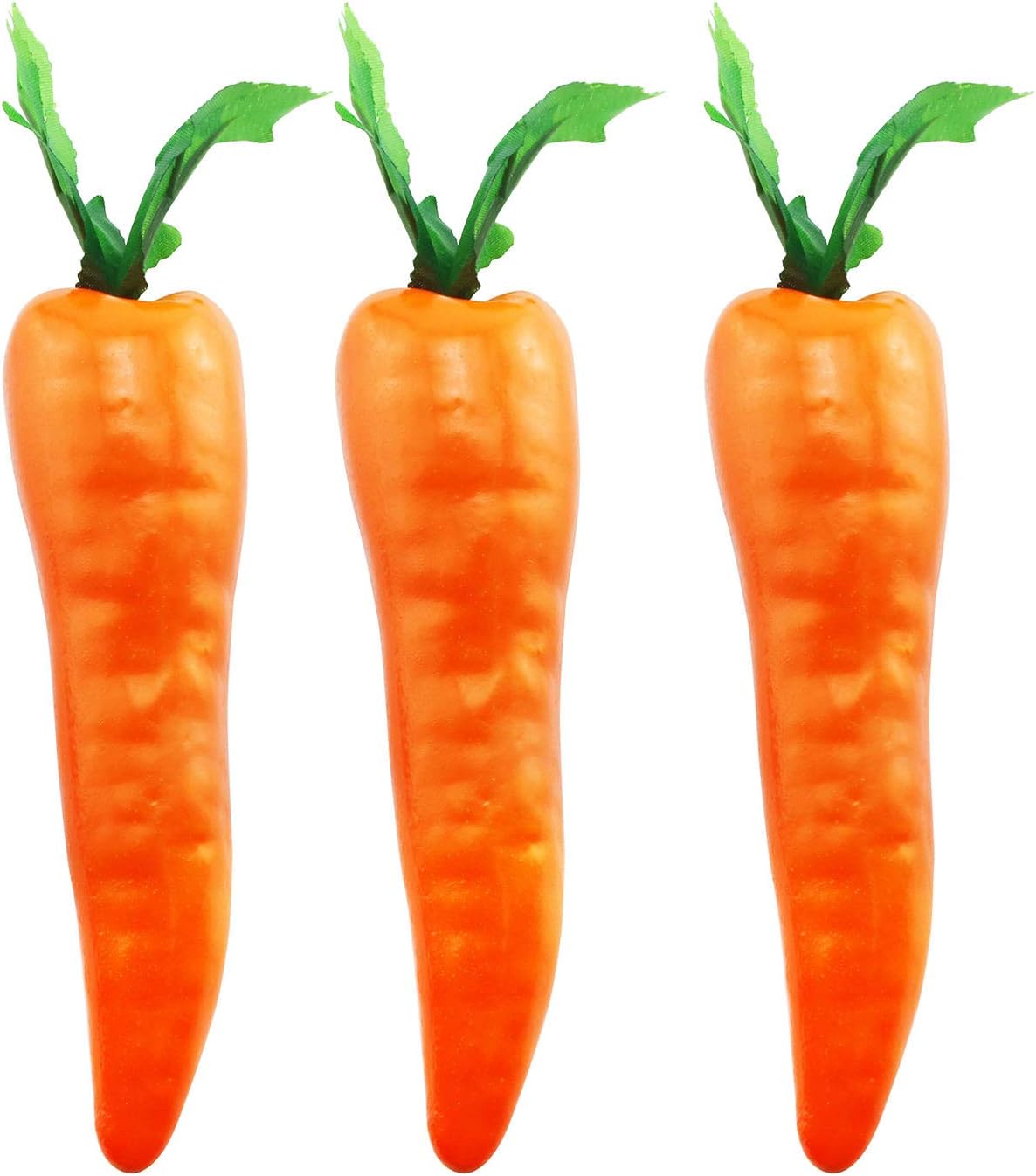 Tegg Artificial Carrot 3PCS Realistic Home Decoration
