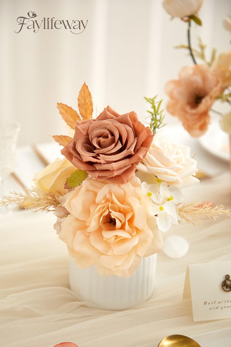 Boho Style Artificial Flowers for Wedding Home Decor