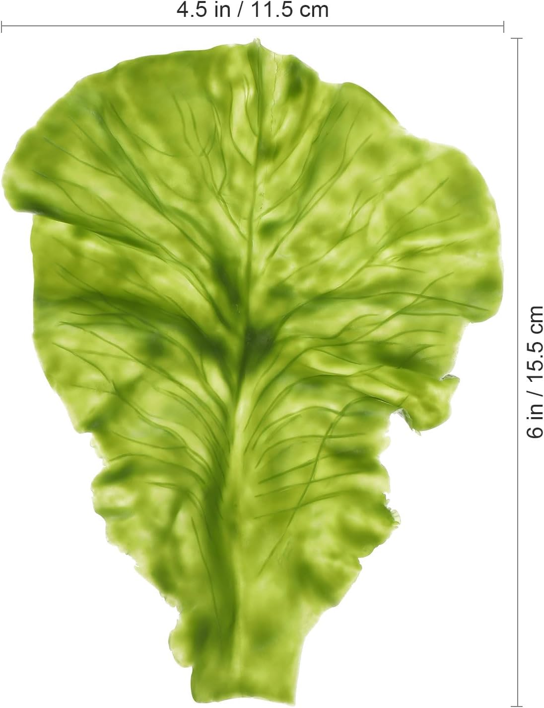 Veemoon Fake Lettuce 15pcs Artificial Vegetable Decor