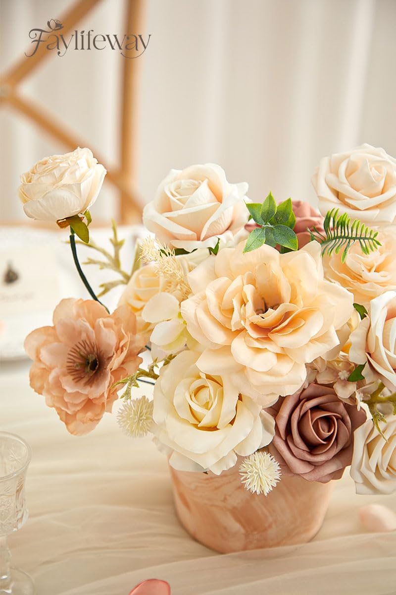 Boho Style Artificial Flowers for Wedding Home Decor