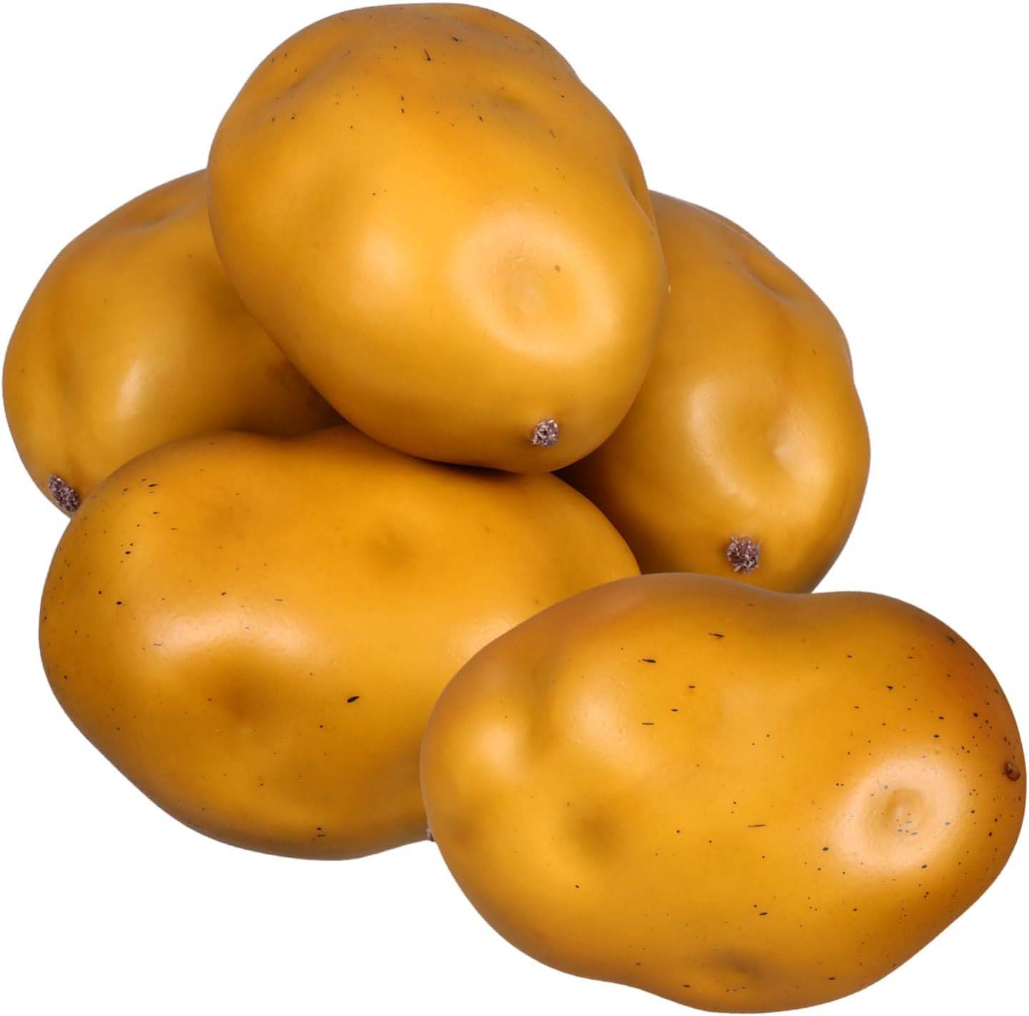 5Pcs Realistic Foam Potatoes for Home Kitchen and Photography
