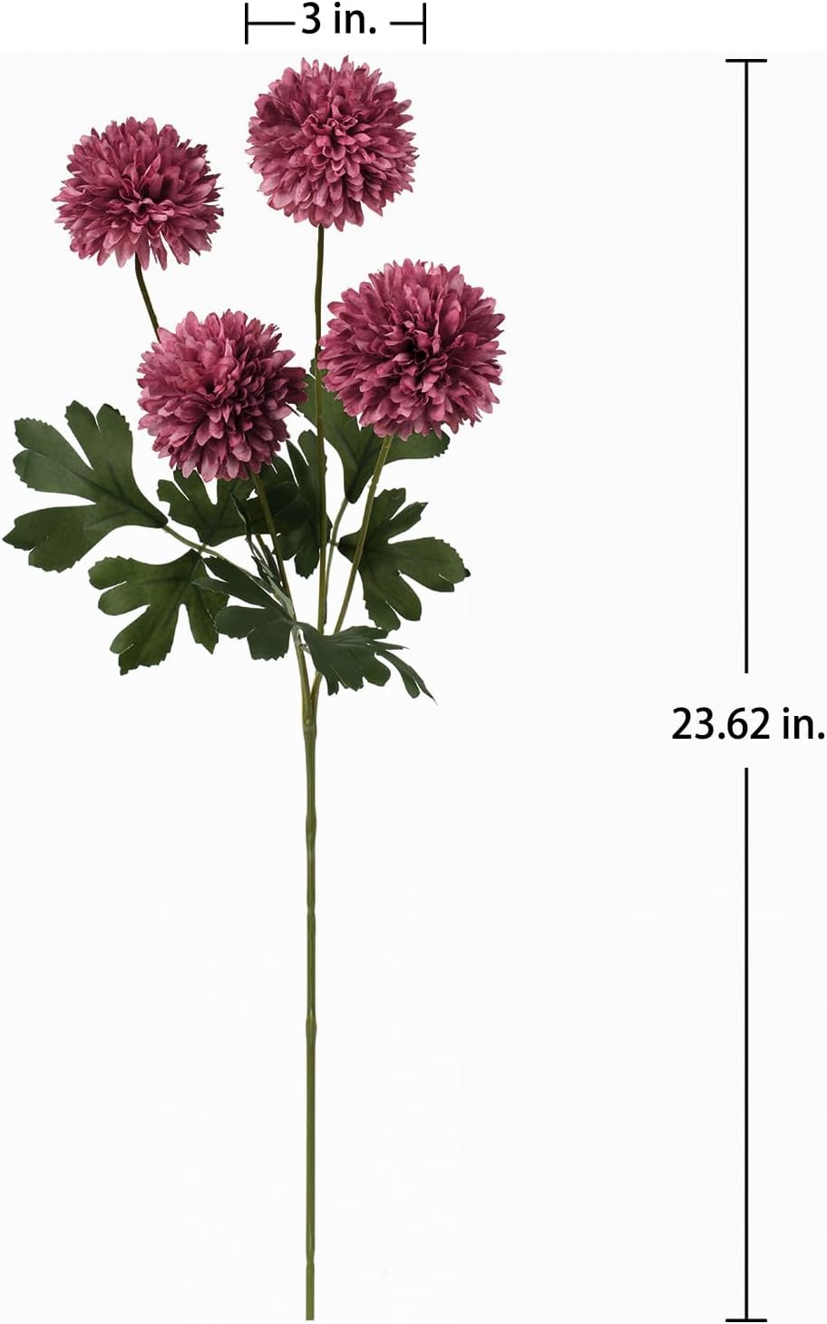DILATATA Artificial Chrysanthemum Flower Branches