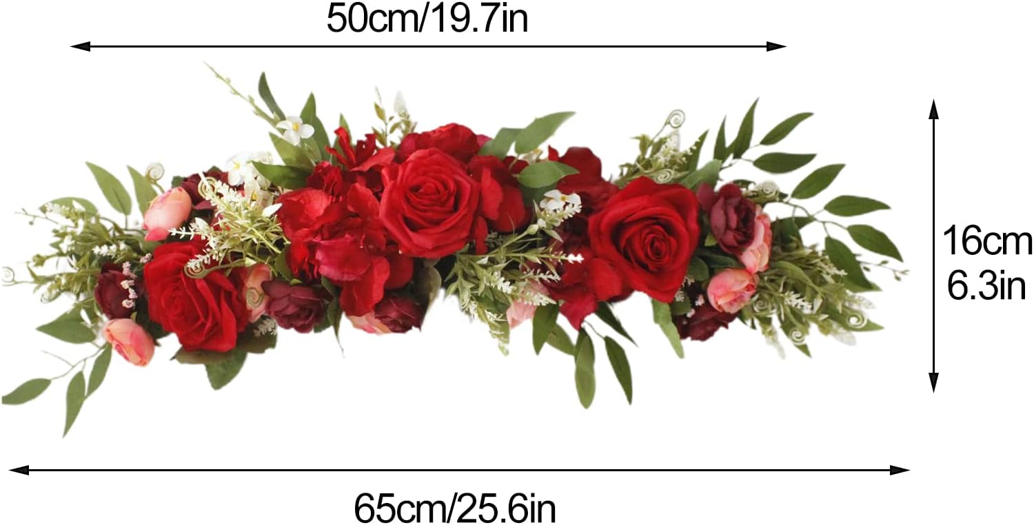 MOTUZP Wedding Arch Flowers Decor Set