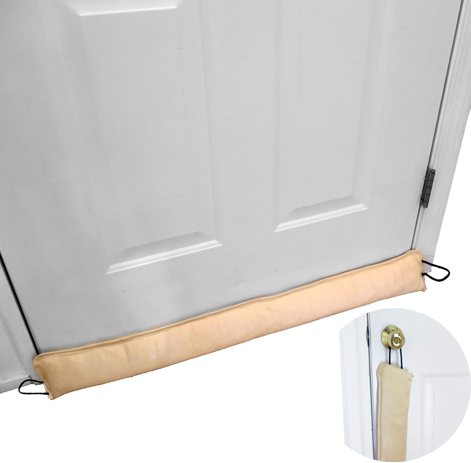 Evelots Draft Stopper 2 Pack - 36 Inch Door Insulation