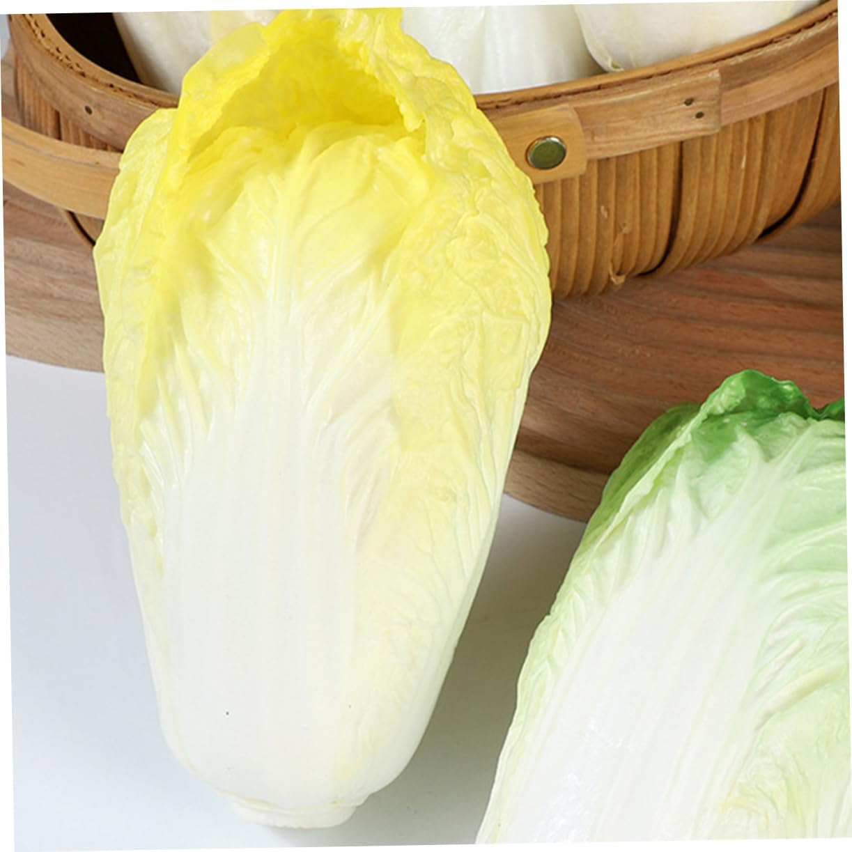GARVALON Realistic Chinese Cabbage Kitchen Decor Model