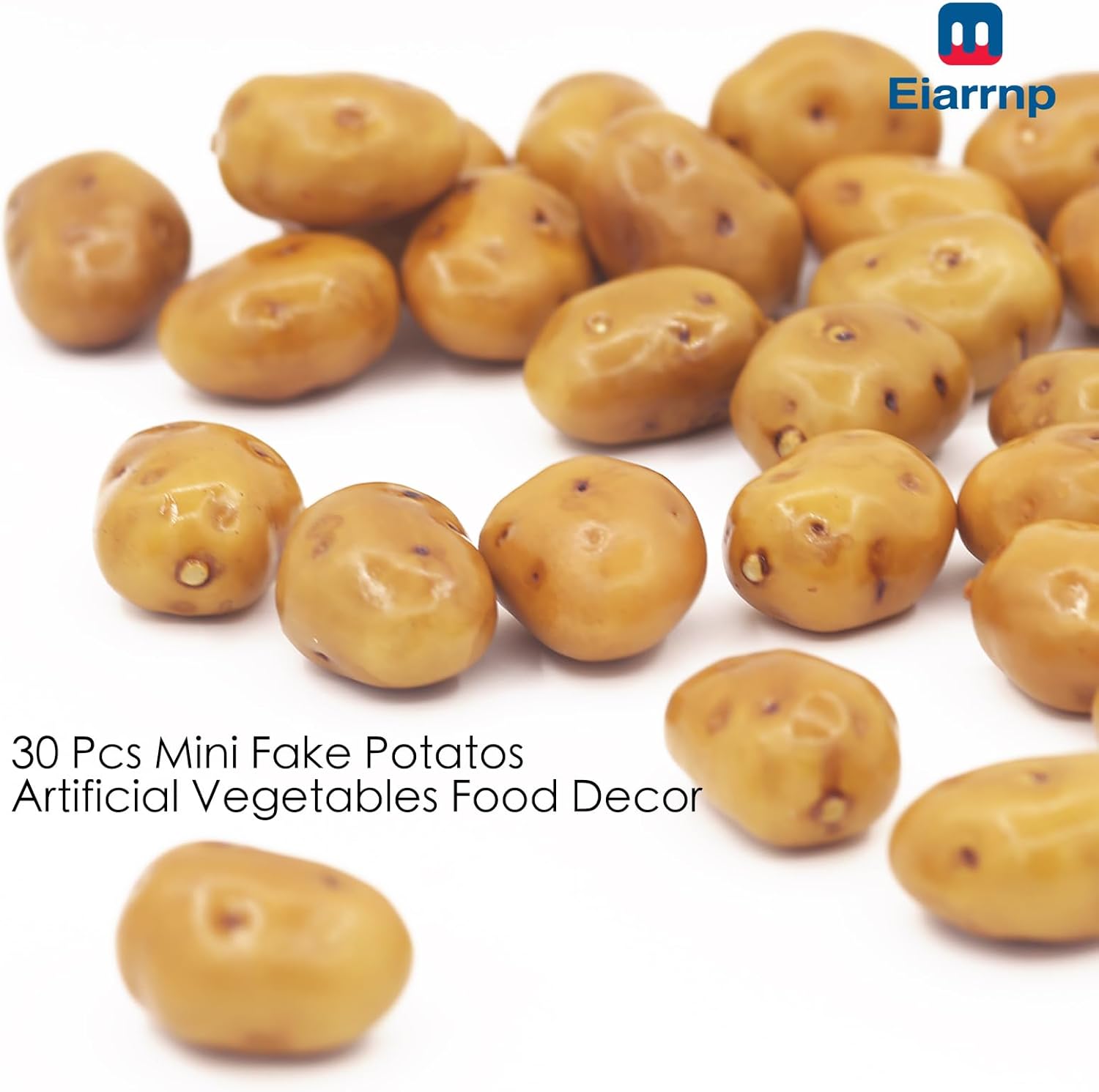 30 Pcs Mini Artificial Vegetables Potatos Decor