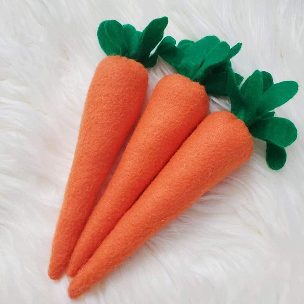Artificial Carrots for Home Kitchen Easter Decor Garden Display