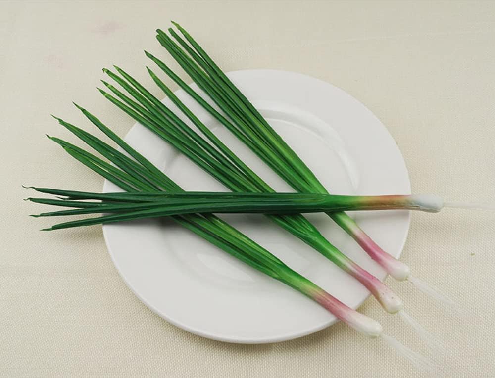 3 Pcs Artificial Green Onions for Home Kitchen Decor