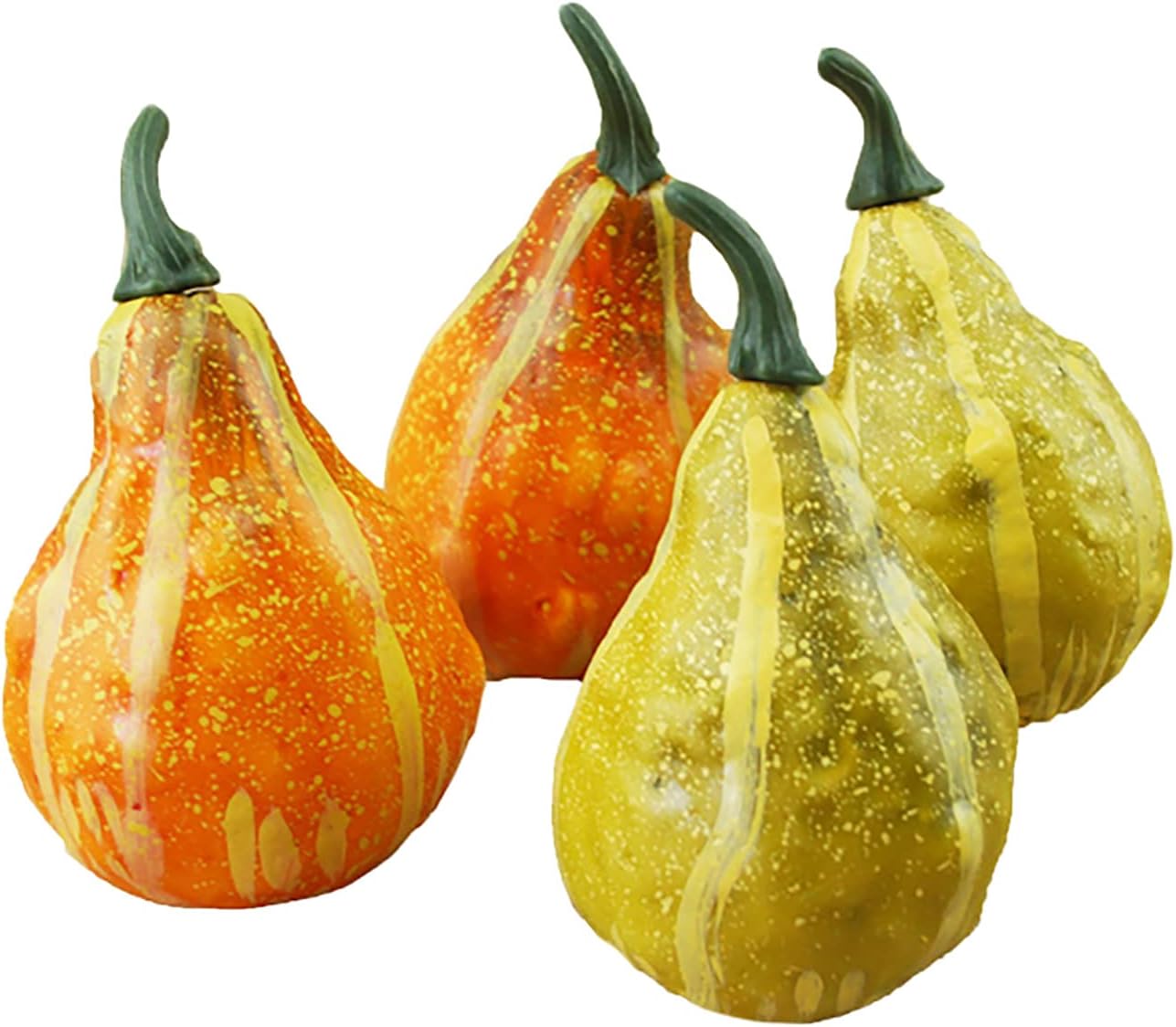 Firlar Artificial Pumpkins Gourds Set of 12 Fall Decor