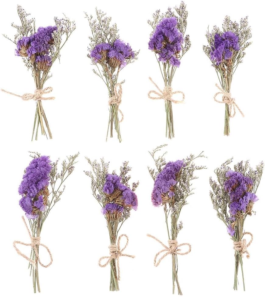 20 PCS Mini Dried Flowers Bouquet Set