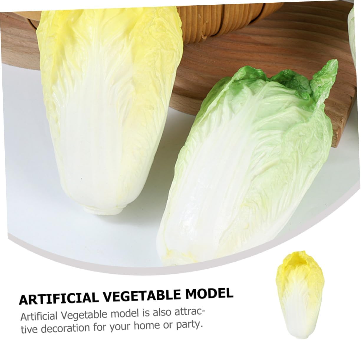 Garneck Artificial Chinese Cabbage Decor Model