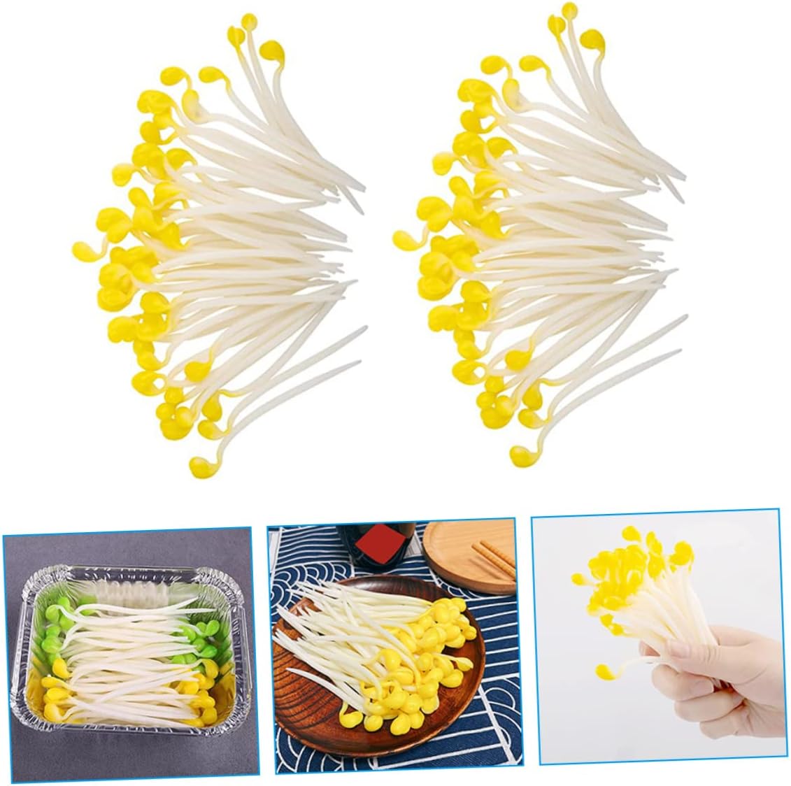 Luxshiny Realistic Artificial Vegetable Decor Set