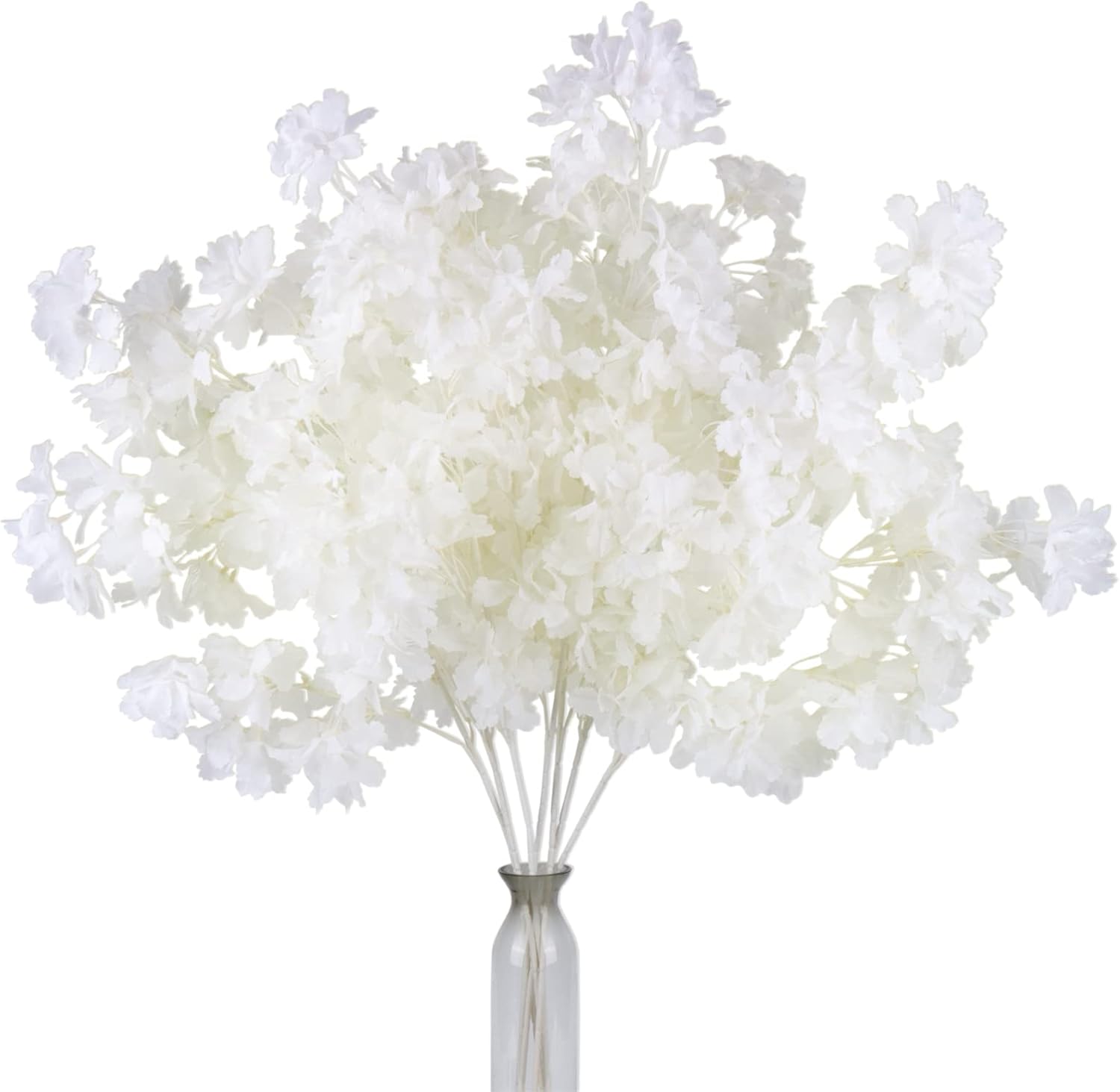 Pusuny Artificial Cherry Blossom Branches 35 Inch 5PCS Decor