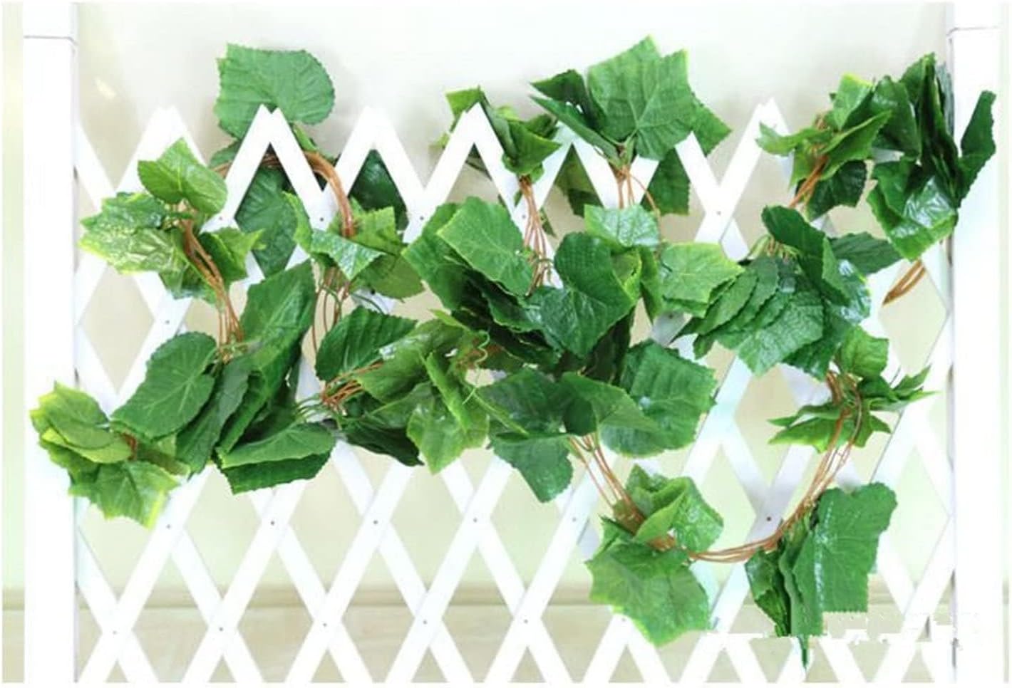 91 Foot 12 Strands Artificial Grape Vine Garland for Home Wedding Party