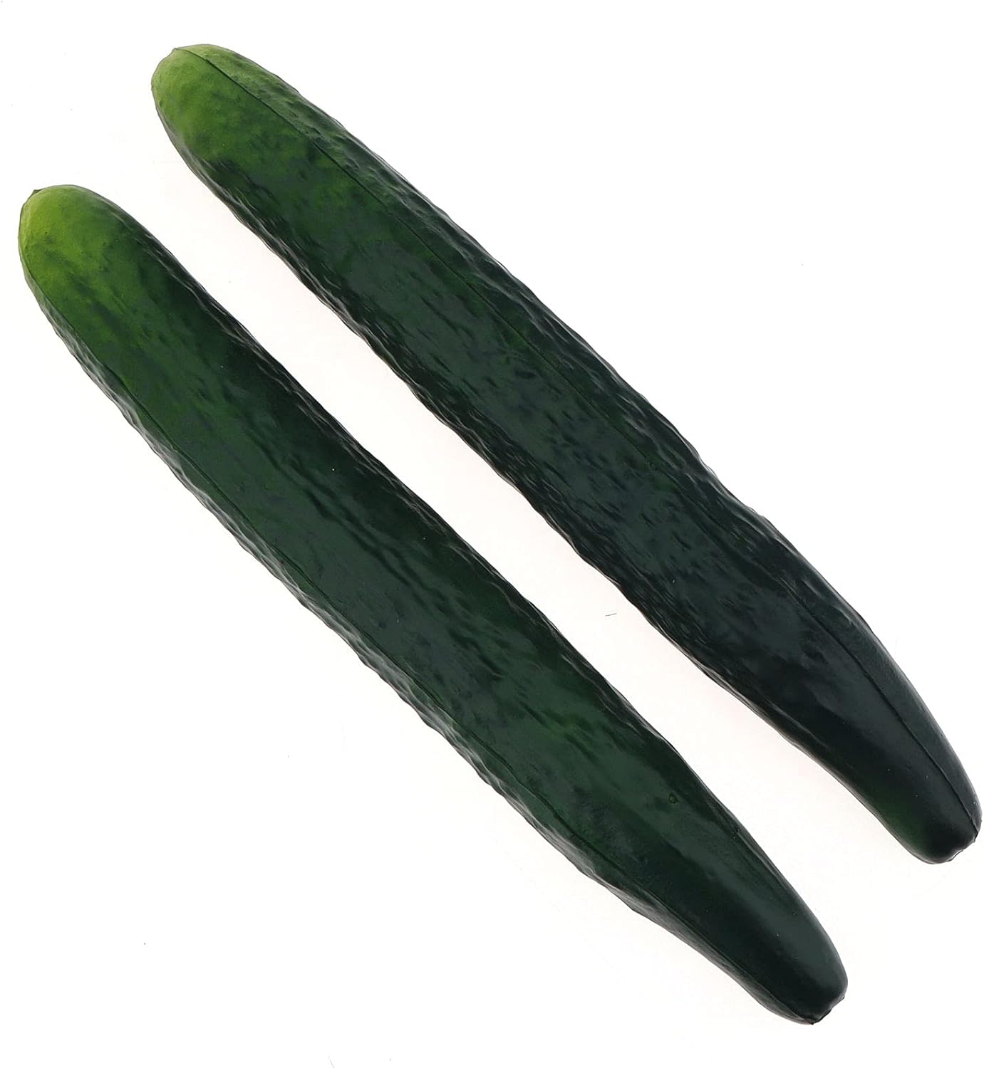 Gresorth 2pcs Soft PU Artificial Cucumber Decor