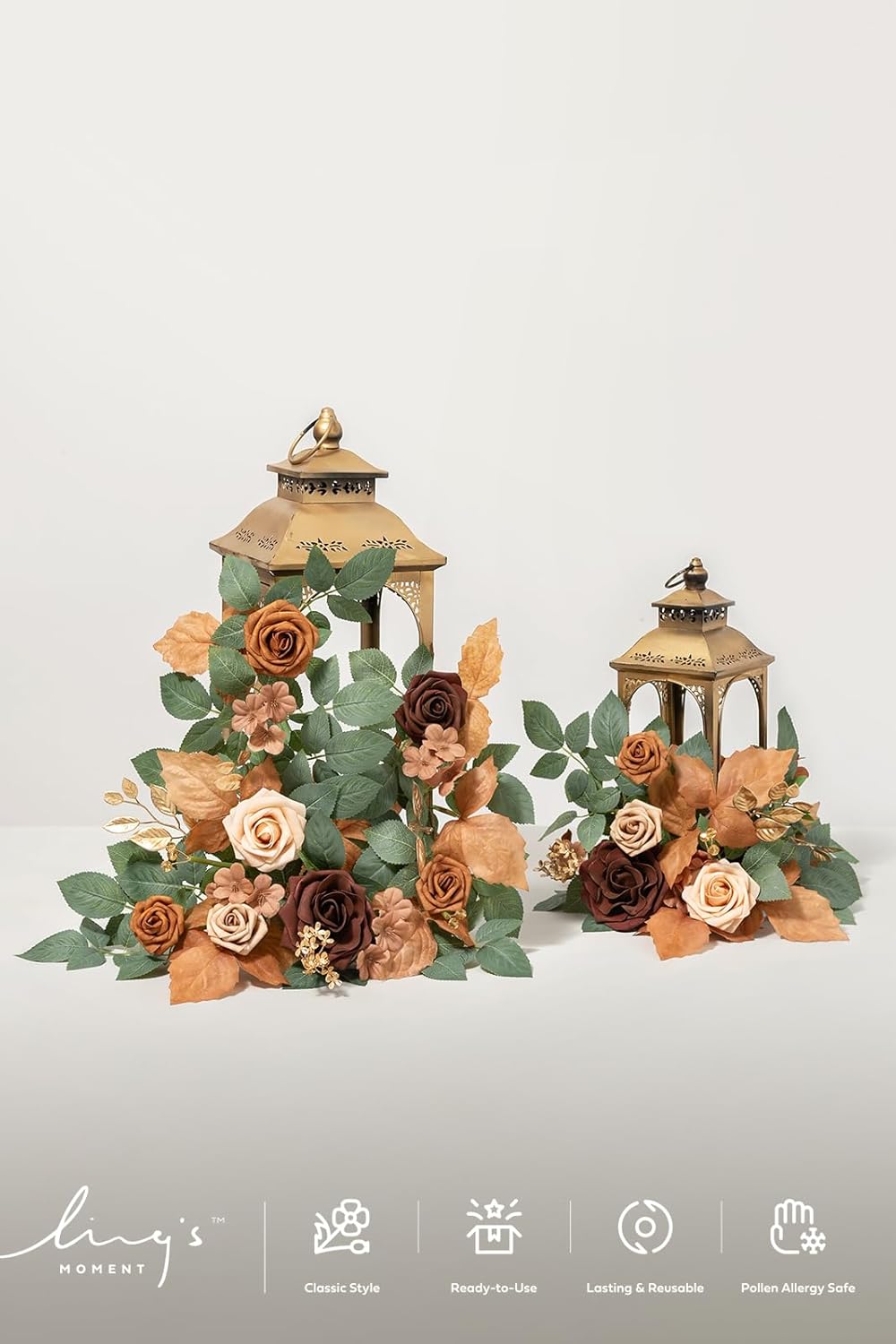 Lings Moment 6Pack 2ft Artificial Flowers Garland