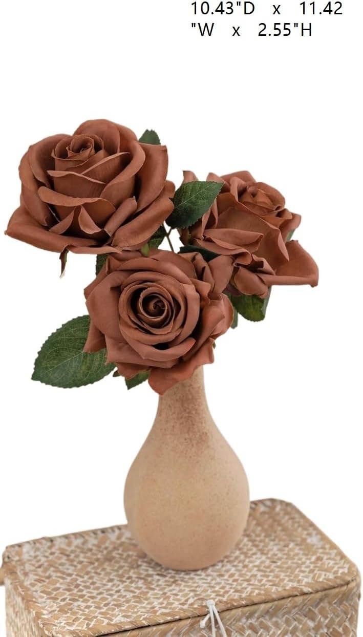 Exotic Dried Flower Bouquet Rose Box 16Pcs Artificial Flowers