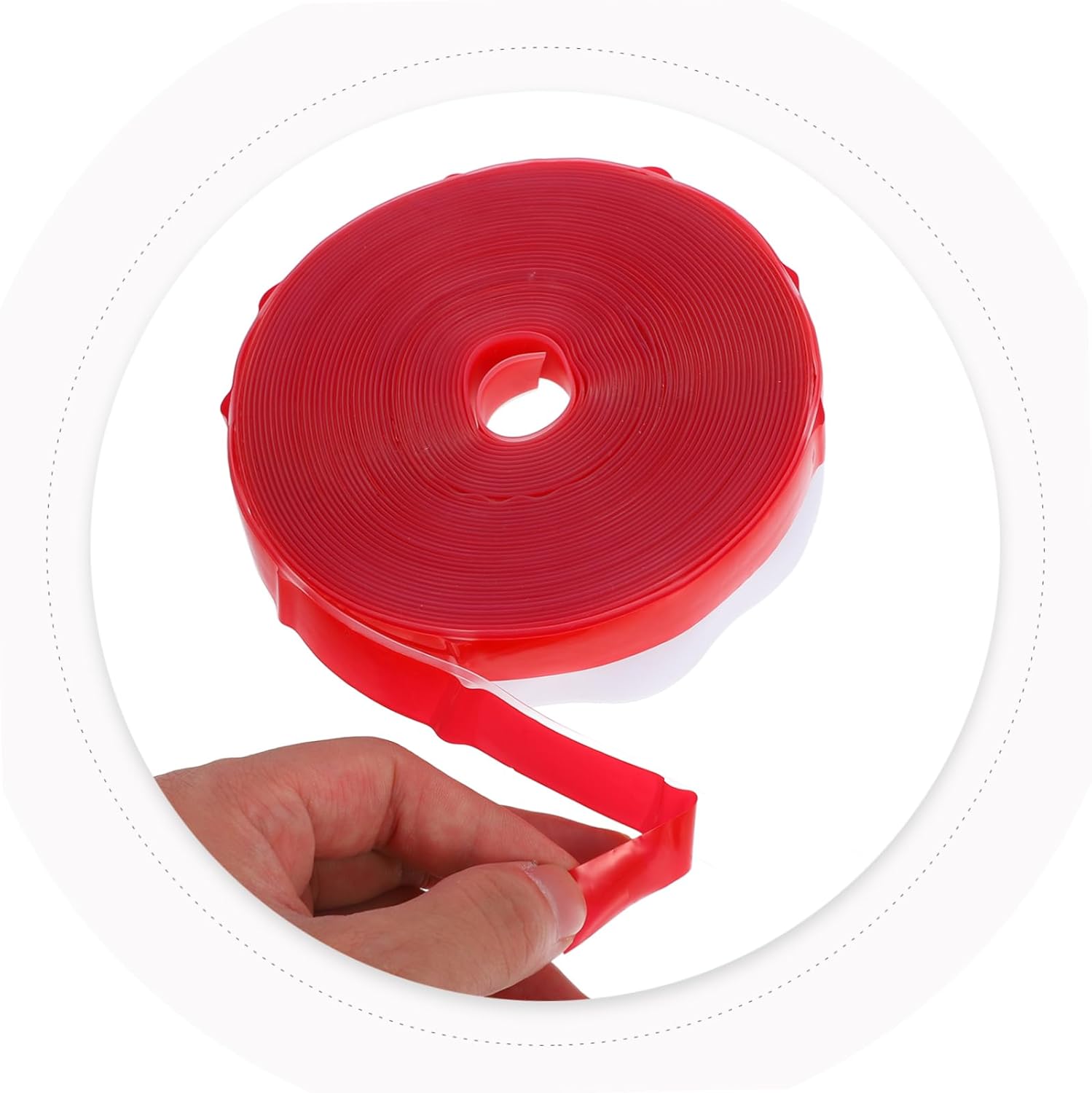Homoyoyo Self-Adhesive Door Weatherstrip Seal Strip for Draft and Soundproofing