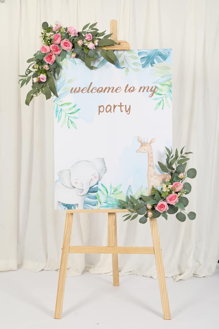 HW Artificial Wedding Arch Flowers 2pcs Set