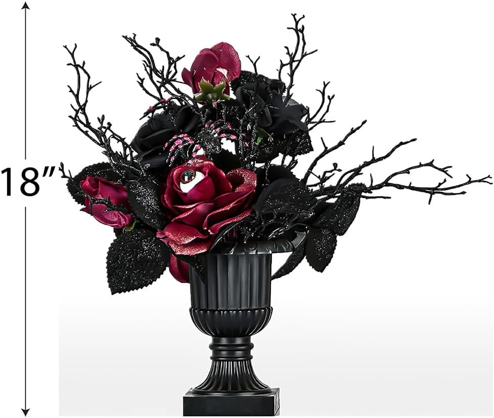 National Tree Company Artificial Halloween Tree with Black Urn
