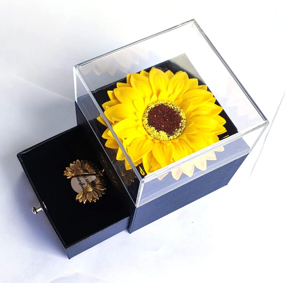 You Are My Sunshine Necklace Gift Box