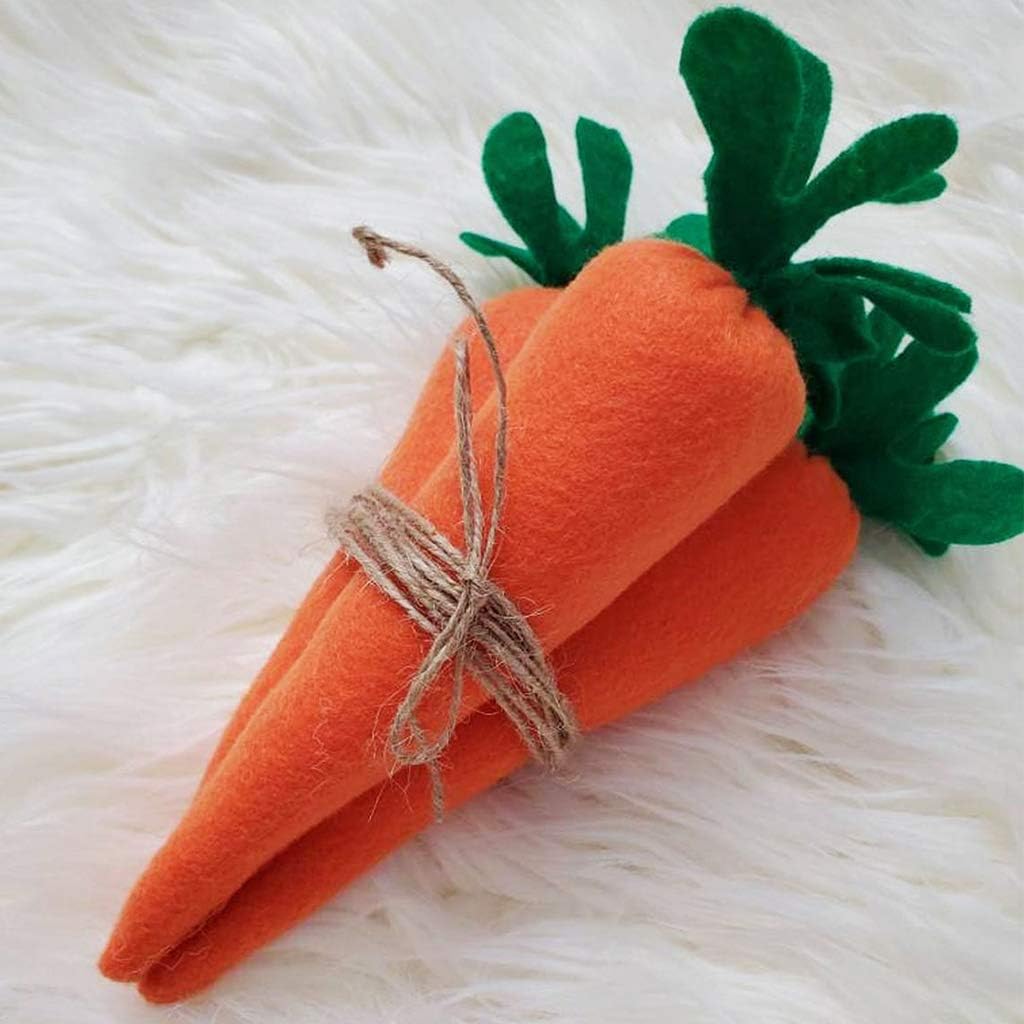 Artificial Carrots for Home Kitchen Easter Decor Garden Display