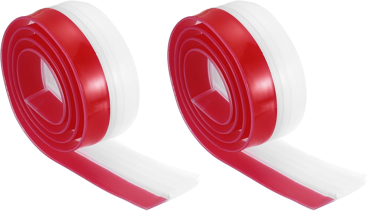 PATIKIL Door Draft Stopper 2 Pack 33FT Silicone Weather Seal Strip