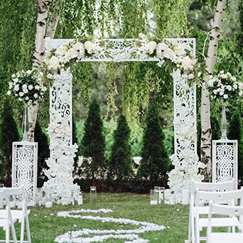 MOTUZP Wedding Arch Flowers Decor Set