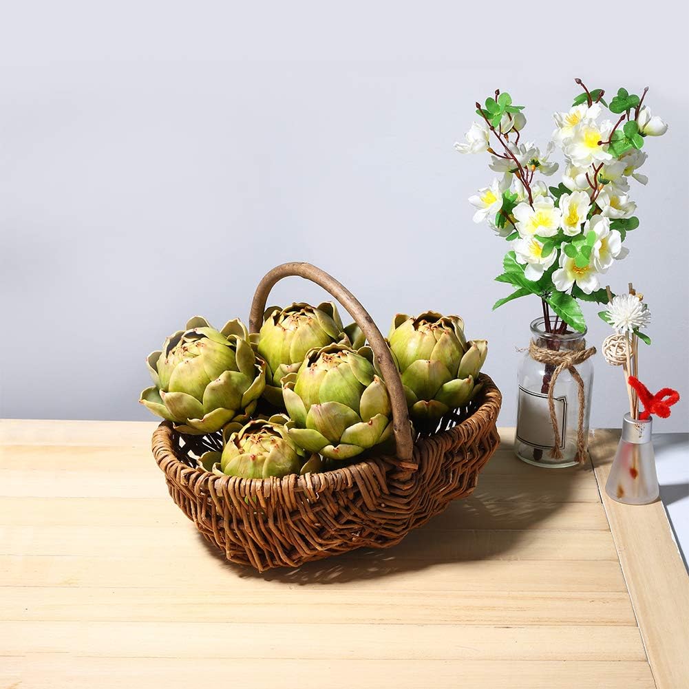 Onlove Large Green Artificial Artichoke Decor Set of 4