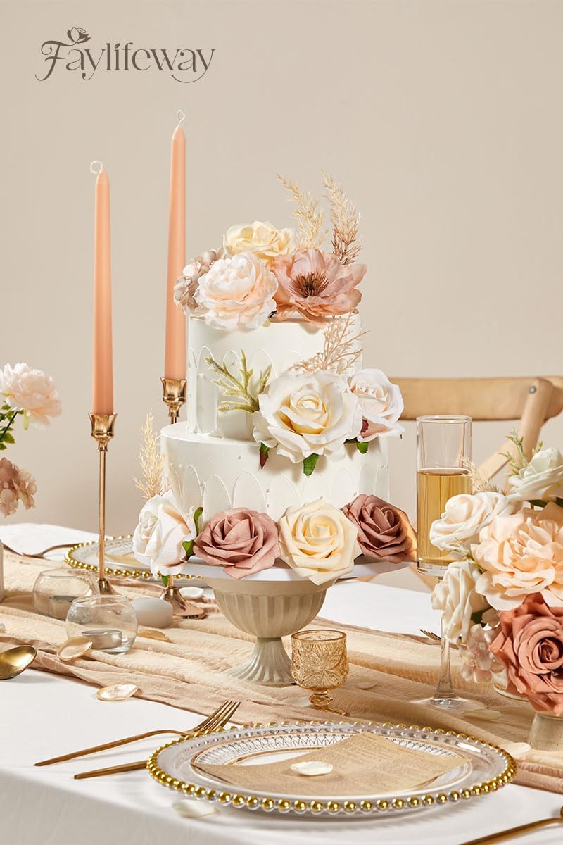 Boho Style Artificial Flowers for Wedding Home Decor