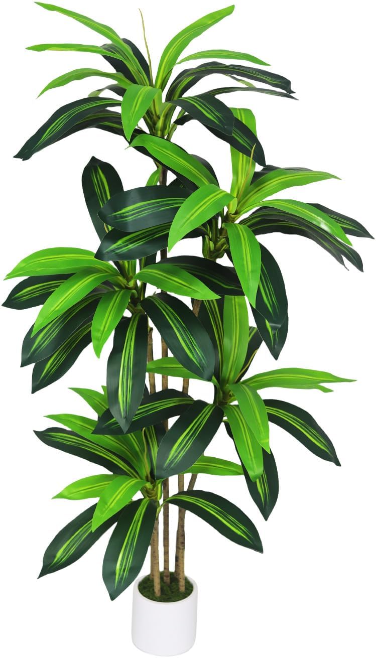 Gaoqisi Artificial Dracaena Tree 5FT Decor