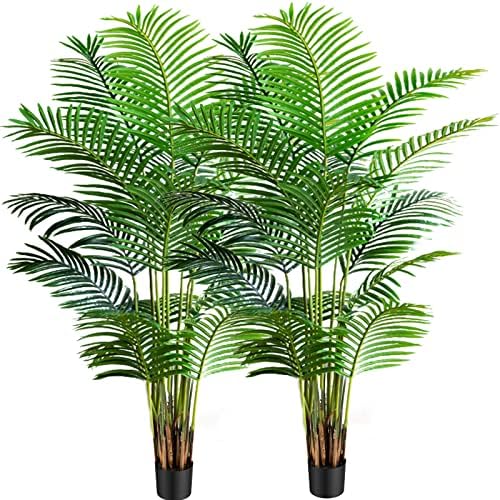 Worth Garden 6ft Artificial Areca Palm 2 Pack