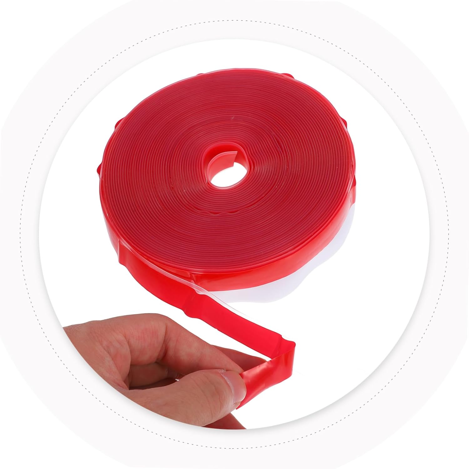 Homoyoyo Door Sealing Strip Soundproof Draft Stopper Wide Thick Self Adhesive