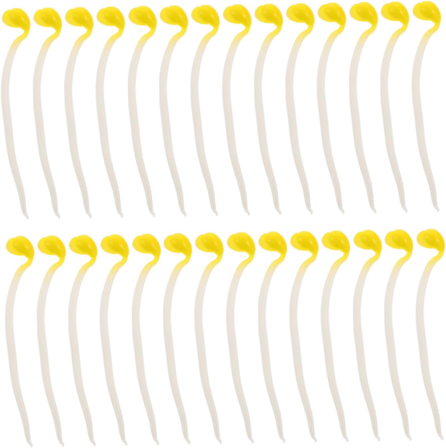 Luxshiny 50pcs Realistic Artificial Bean Sprout Decor