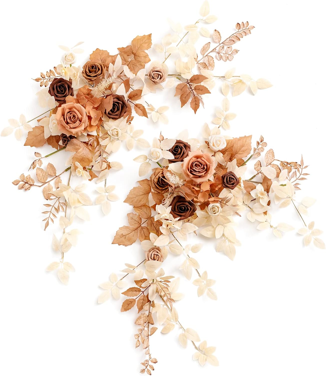 Lings Moment 2PCS Artificial Floral Swags Centerpieces