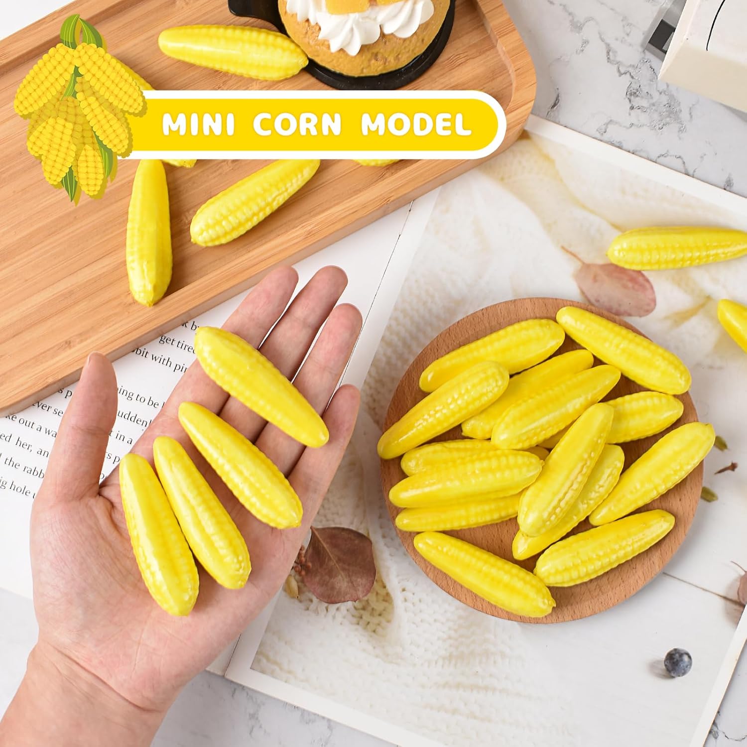 30PCS Mini Artificial Corn for Home Party Decoration