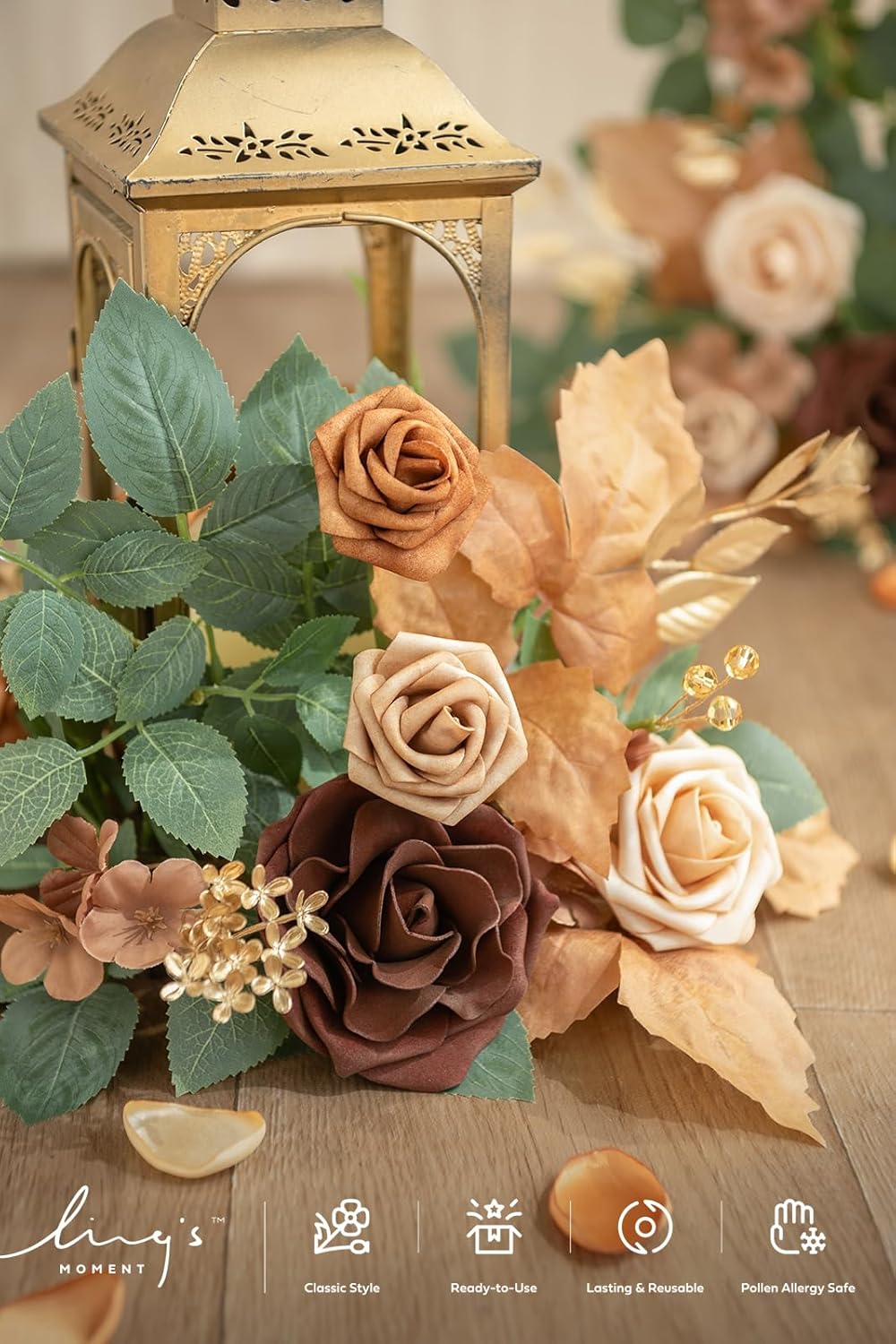 Lings Moment 6Pack 2ft Artificial Flowers Garland