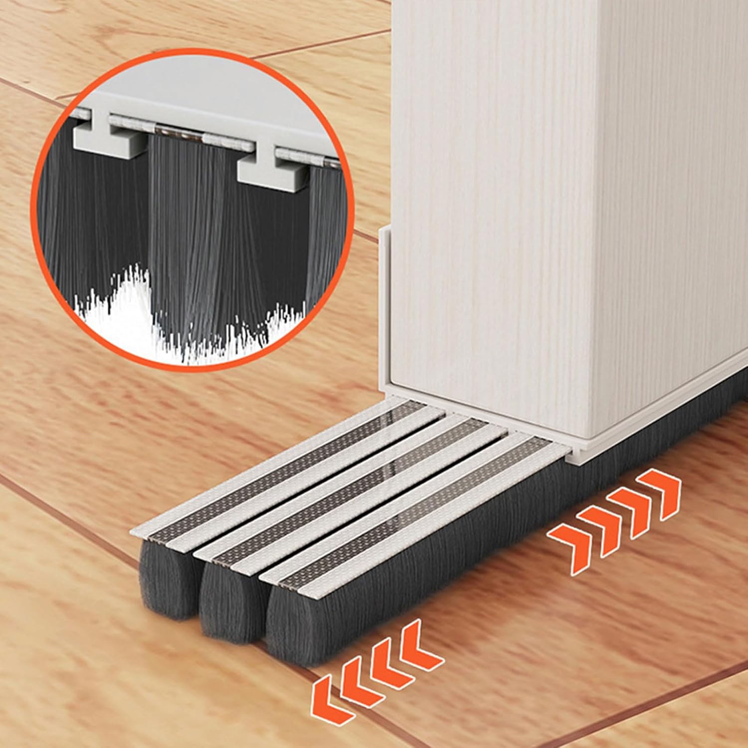 Fuhiueos Door Draft Stopper Seal Strip for Soundproofing