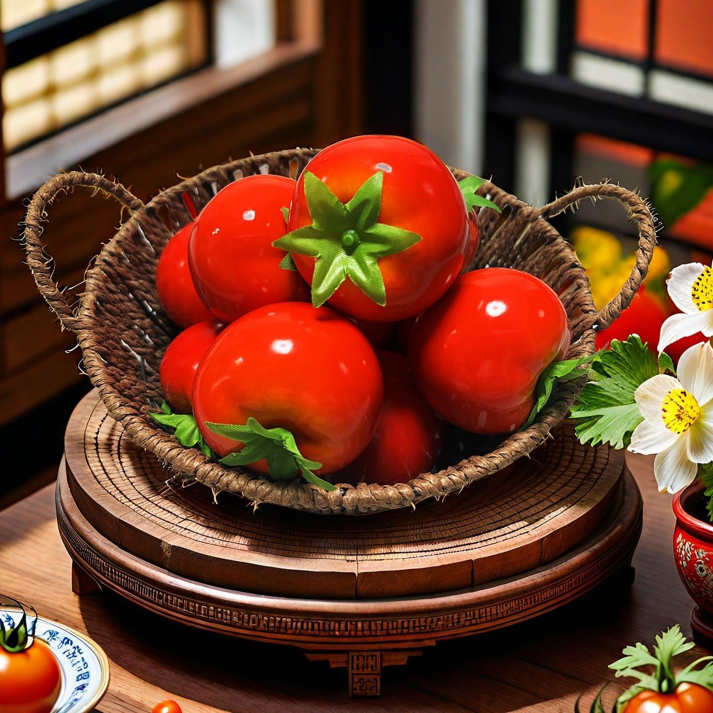 U-Plumbuy Luxe 12pcs Artificial Tomato Set