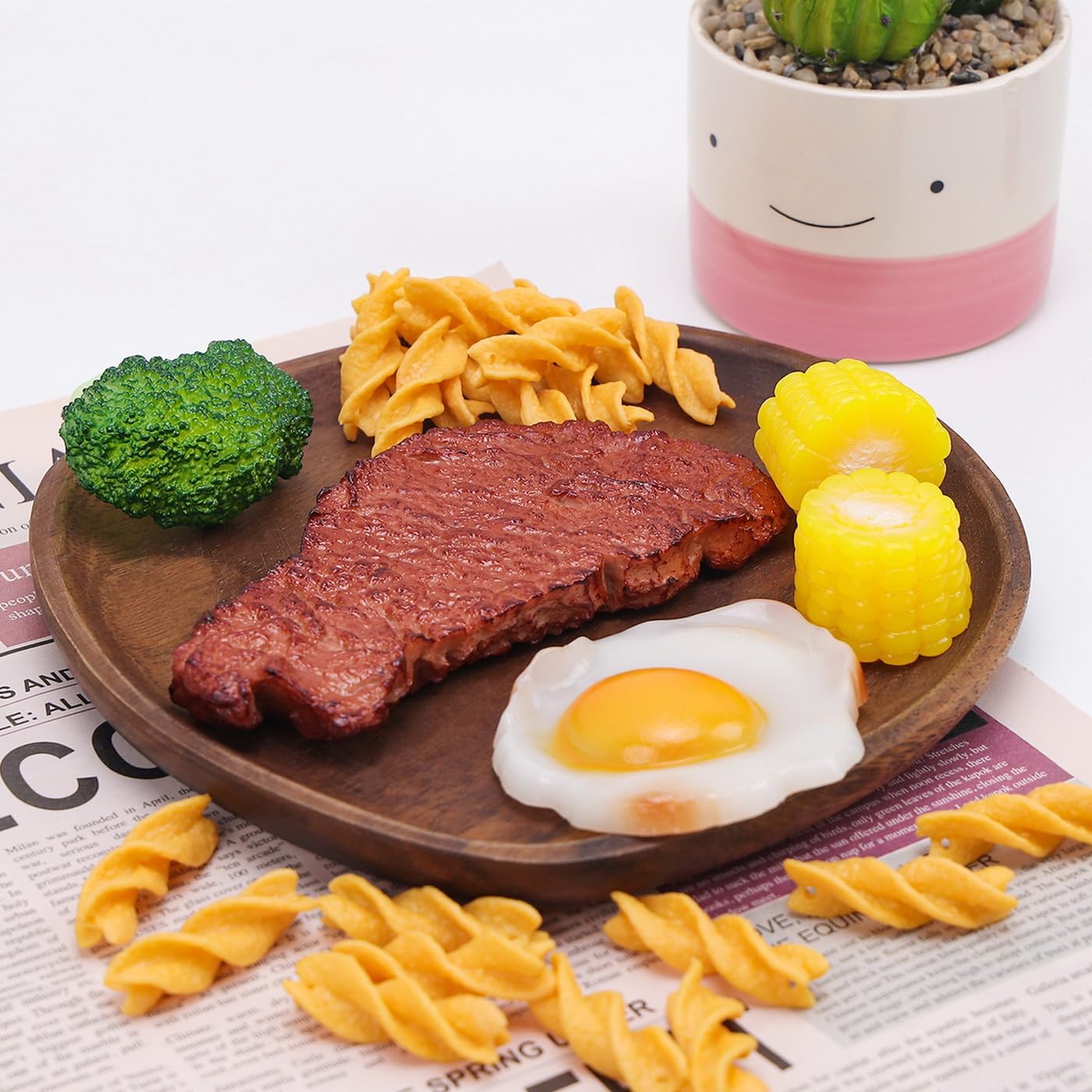 25pcs Artificial Food Decor for Kitchen Wedding Display