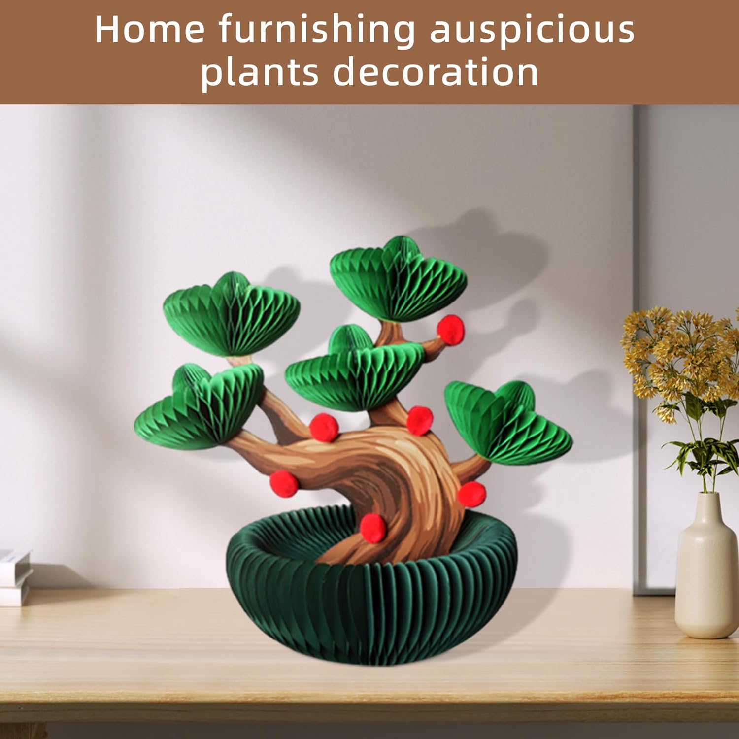 Honeycomb Fortune Tree Bonsai Desktop Decoration