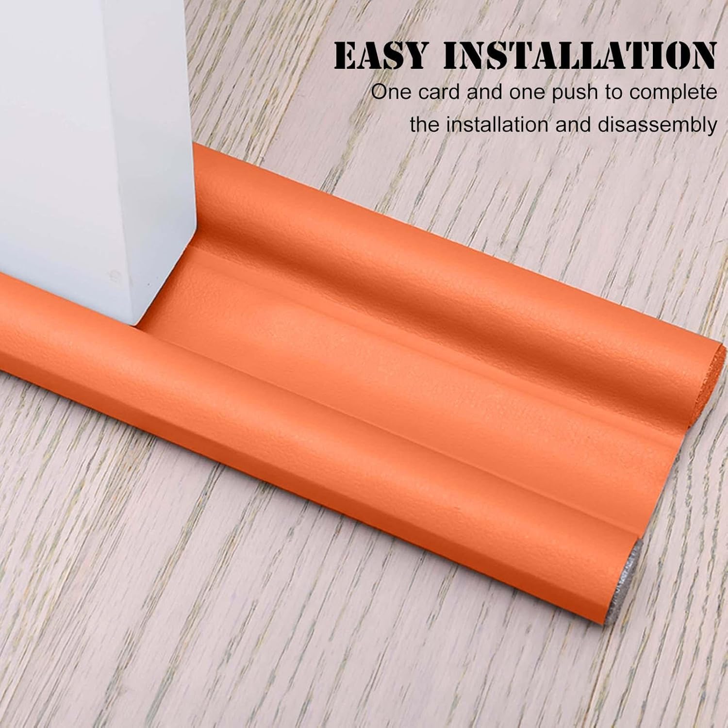 Adjustable Door Draft Stopper with Soundproof Seal