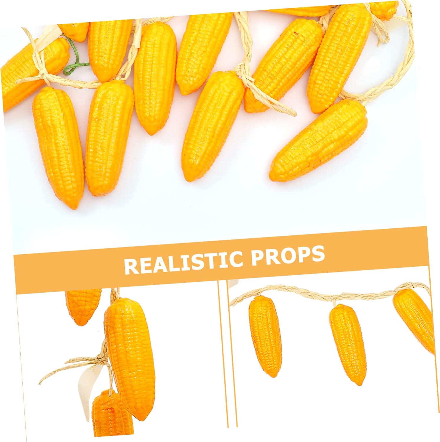 Cabilock Artificial Corn Decor for Farmhouse and Kitchen