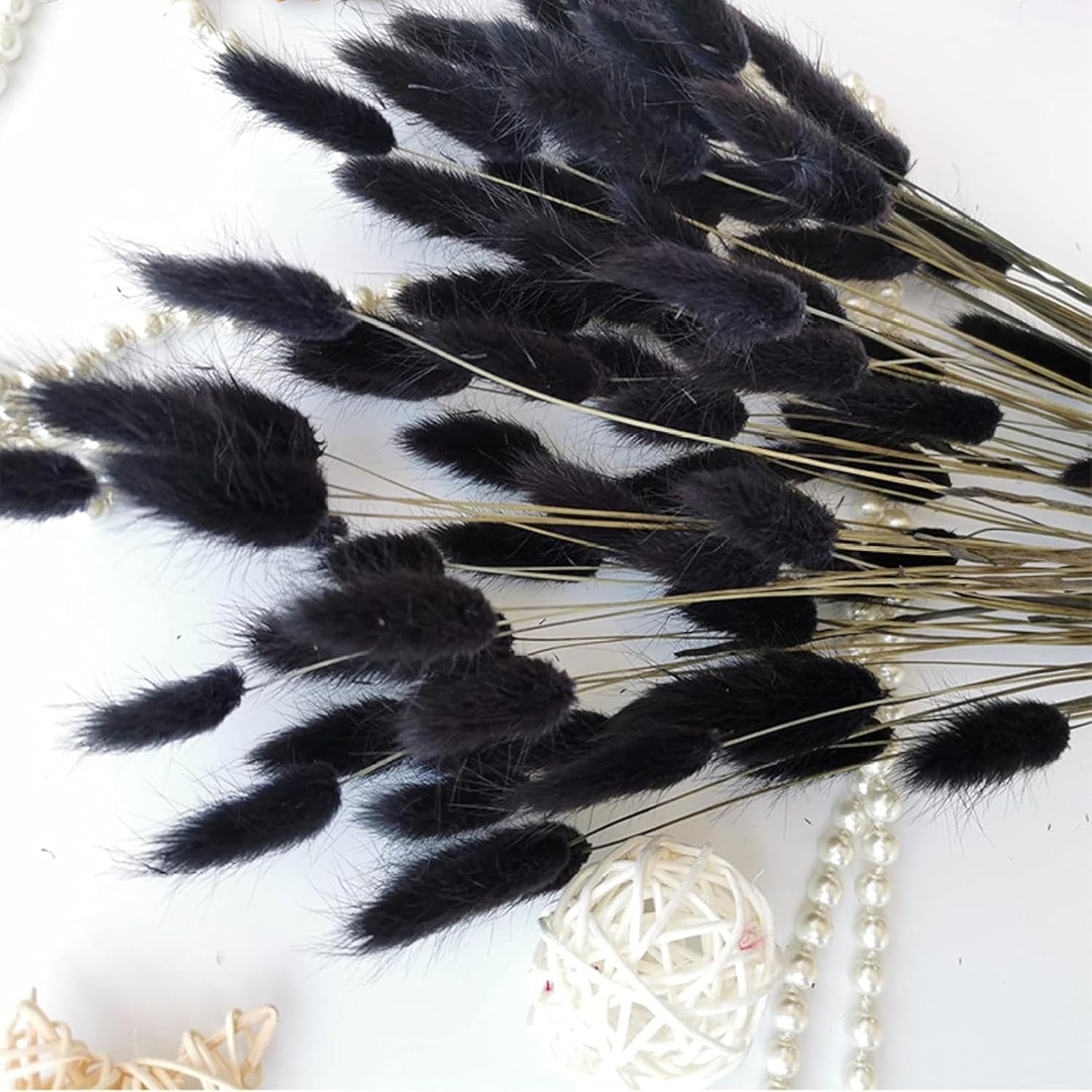 OXCOWNIU Flowers Natural Dried Berries Wedding Bouquet Home Decor