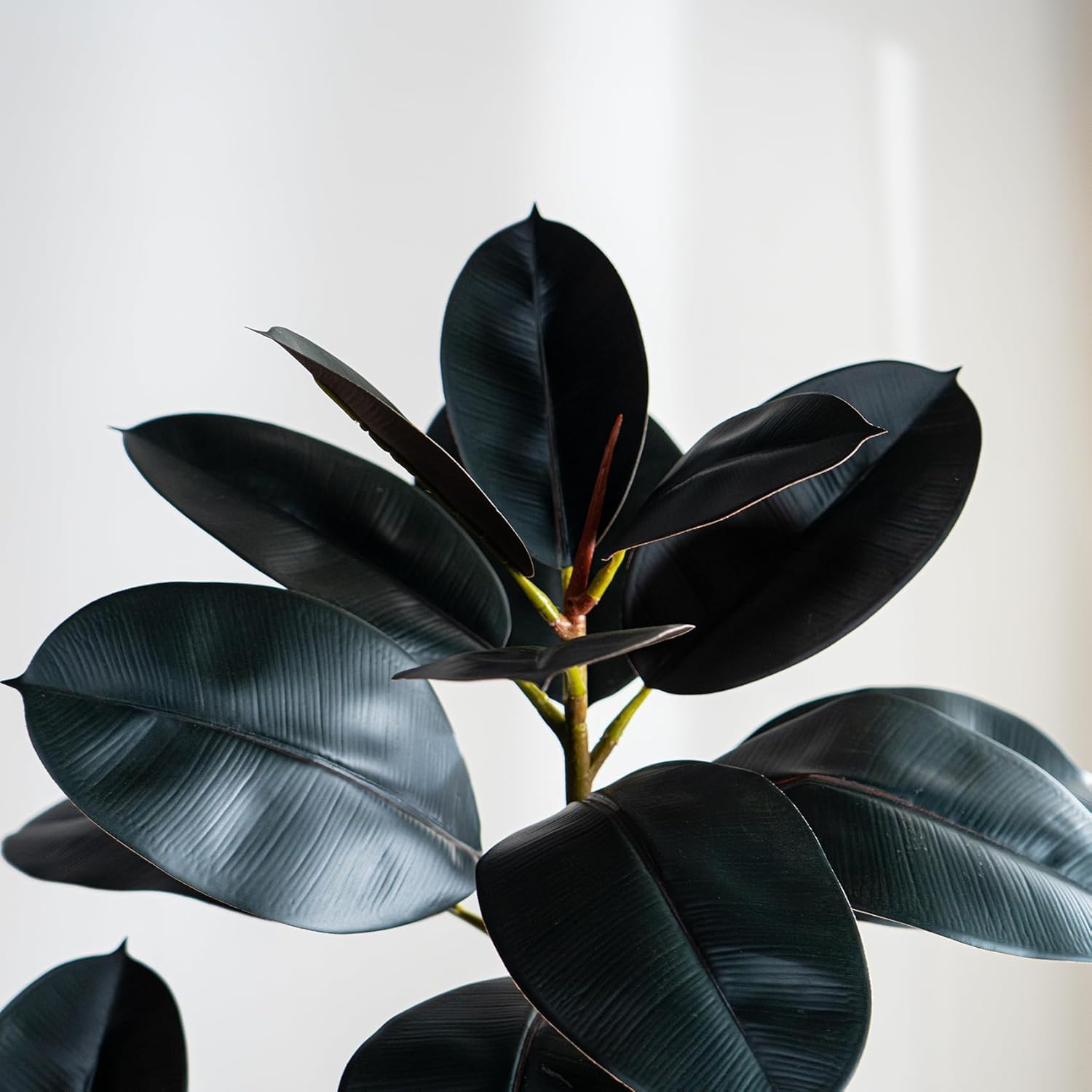 52ft Artificial Rubber Tree Faux Plants for Home Decor