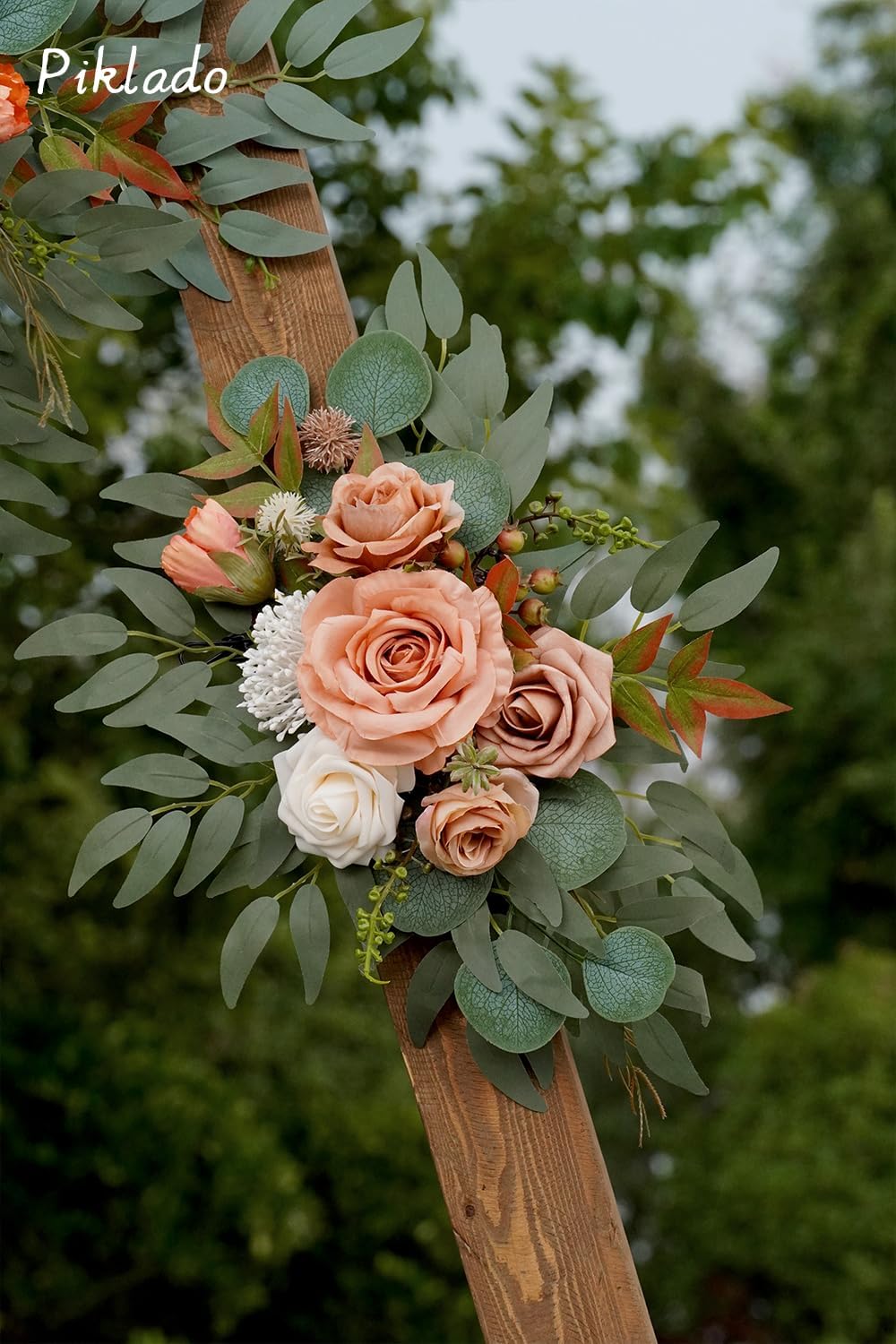Faux Flower Swag Set of 2 for Wedding Welcome Signs 1